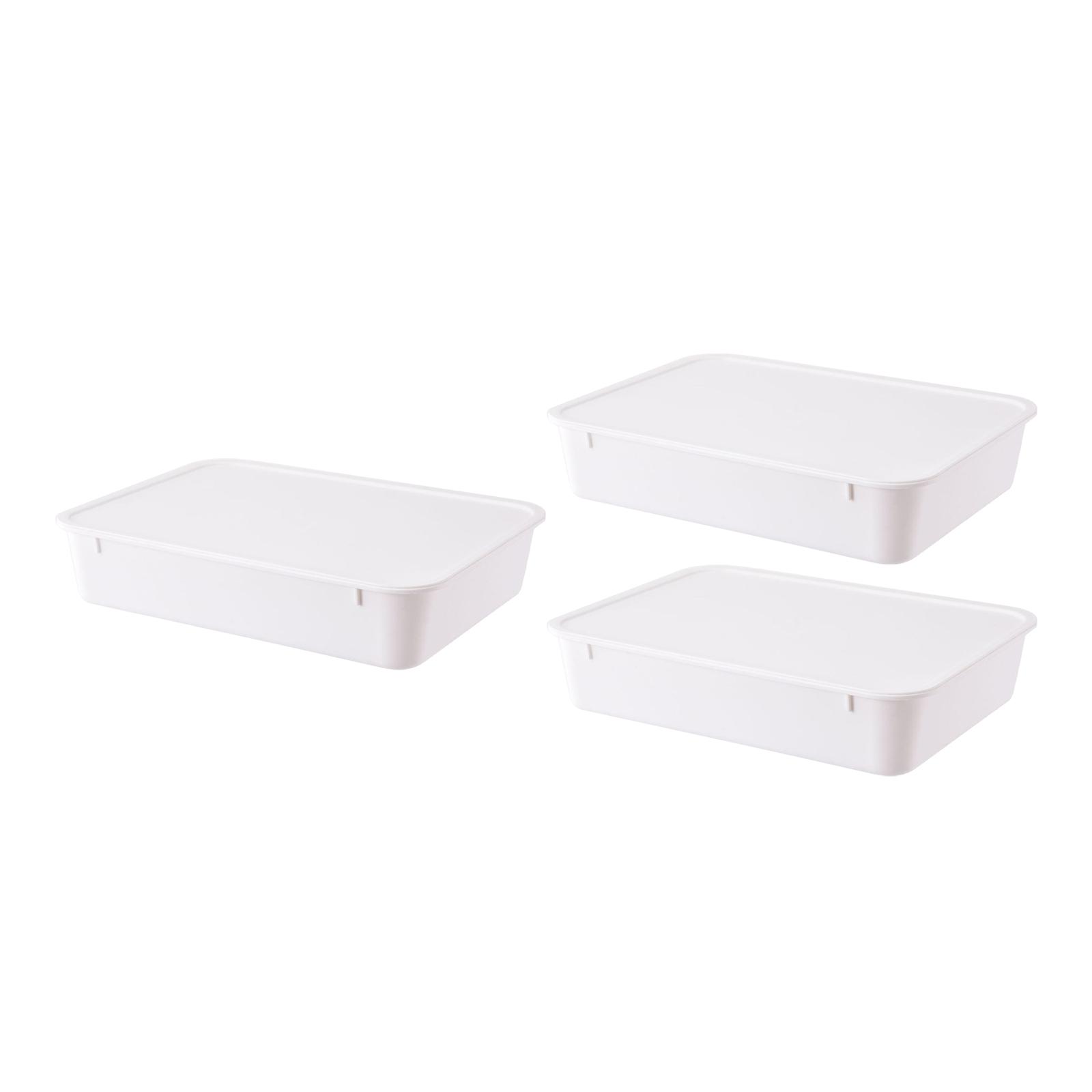Kitchen Baking Storage Containers - ピザ生地発酵ボックス、多機能、ベーキングアクセサリー、蓋付き生地保存容器、家庭用キッチン用パン発酵ボックス