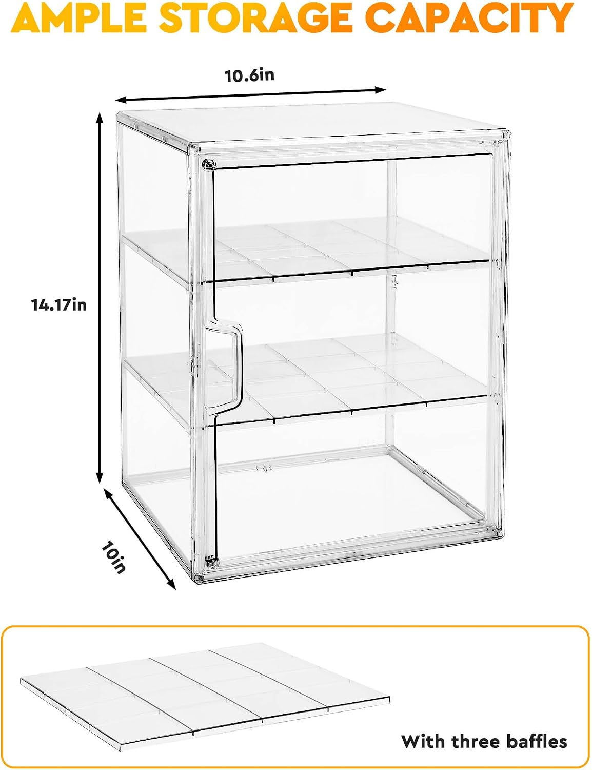 ペストリーディスプレイケース、キッチンカウンター用ブレッドボ - Kitchen Baking Storage Containers のレビューと価格