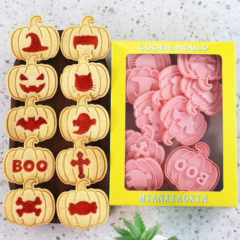 ハロウィン用ジャム入りクッキーカッターセット10個入り、パン - Cookie Cutter Set のレビューと価格
