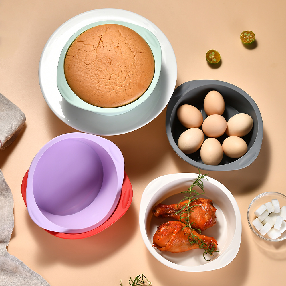 再利用可能なベーキングモールドセット、多様な形のケーキ型（丸 - Kitchen Baking Pan のレビューと価格