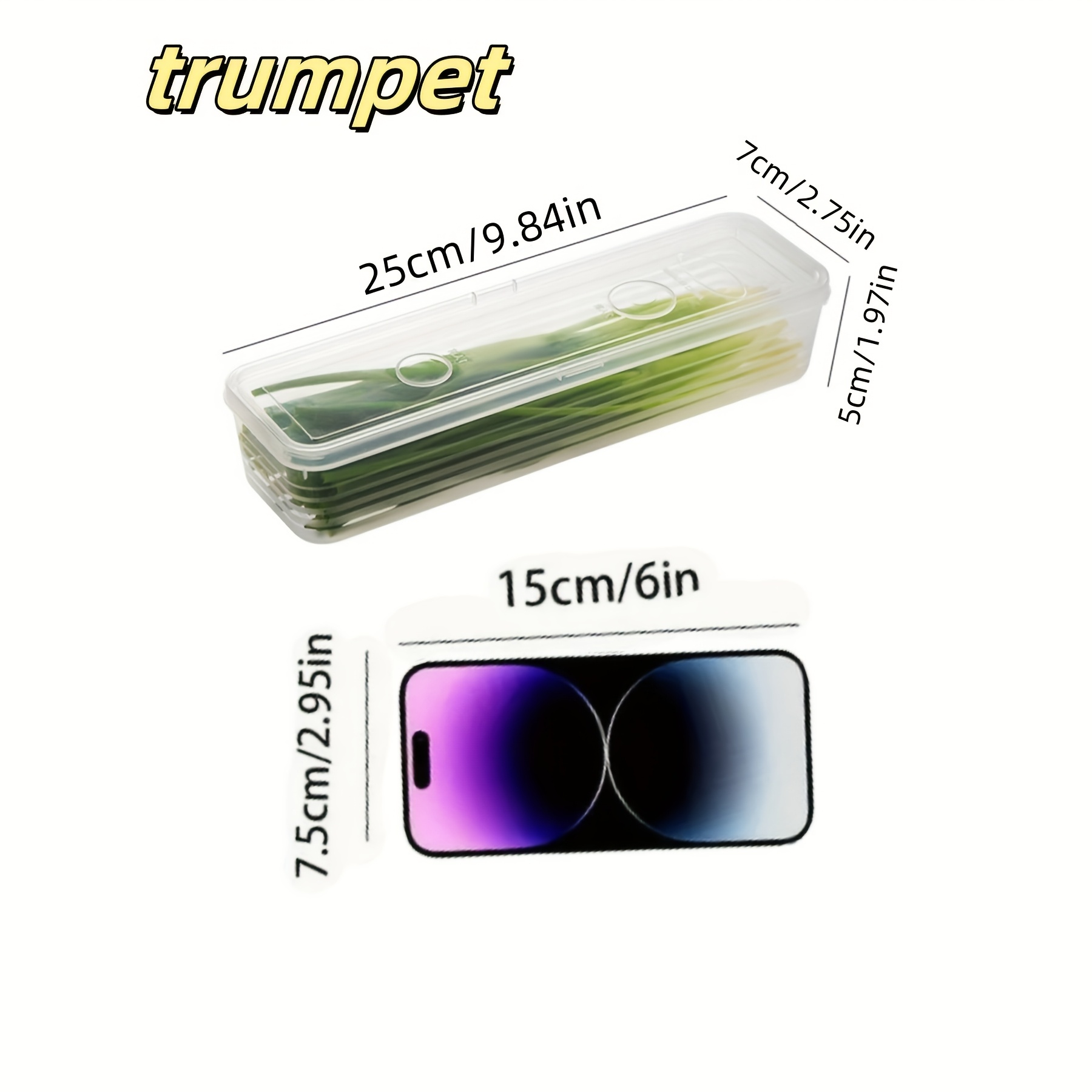 2/4/6個入り 食品野菜保存容器 - 冷蔵庫保存ボックス  - Kitchen Zo のレビューと価格