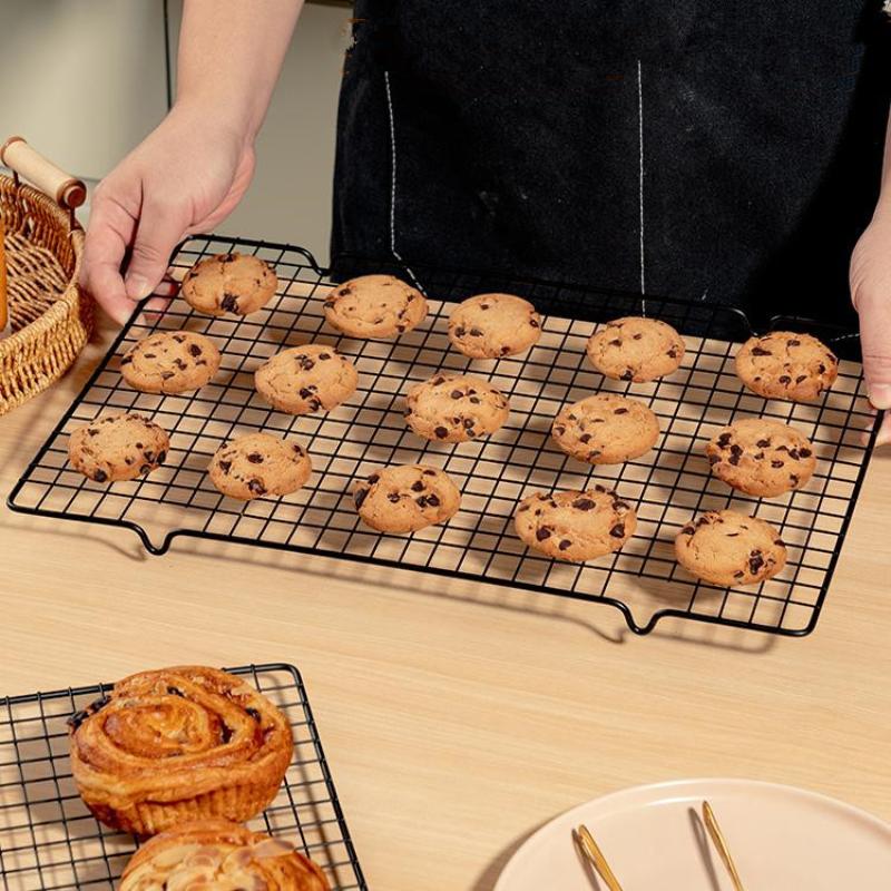 ステンレス製パンビスケットケーキ冷却ラック、水切りラック、冷 - Kitchen Baking Pan のレビューと価格
