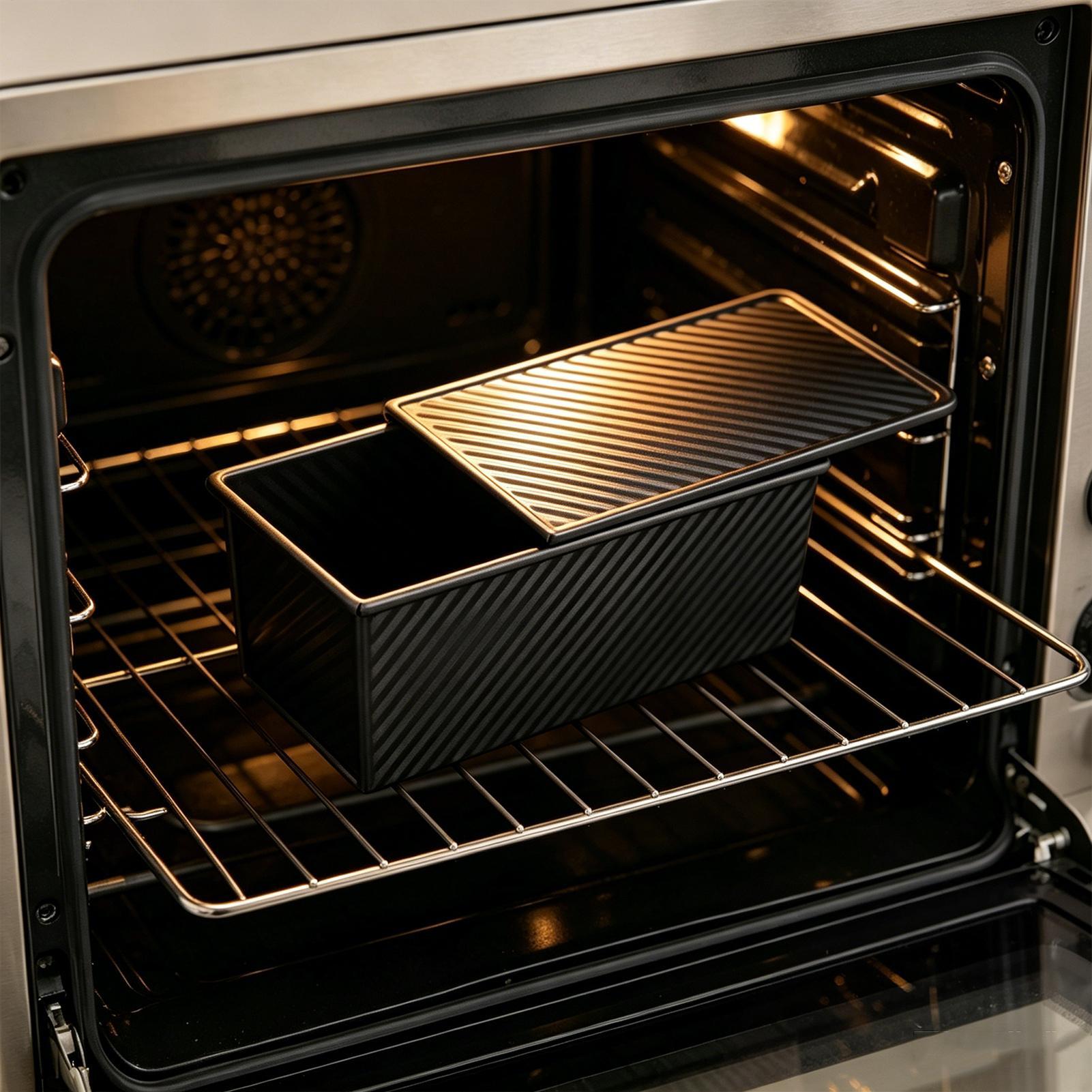 パン焼き型 波型炭素鋼製 ノンスティックベイクウェア サンド - Kitchen Baking Pan のレビューと価格