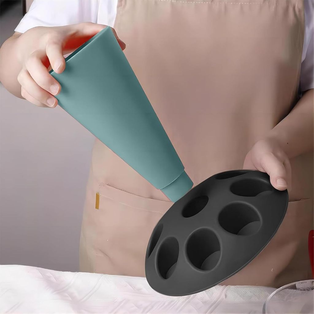 1 個ケーキデコレーションパイピングバッグチップホルダー付き - Kitchen Baking Tools のレビューと価格