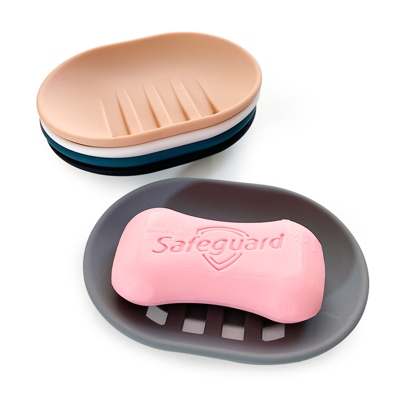 新しいシリコン製ソープディッシュ、浴室用自動排水ソープホルダ - Kitchen Zo のレビューと価格