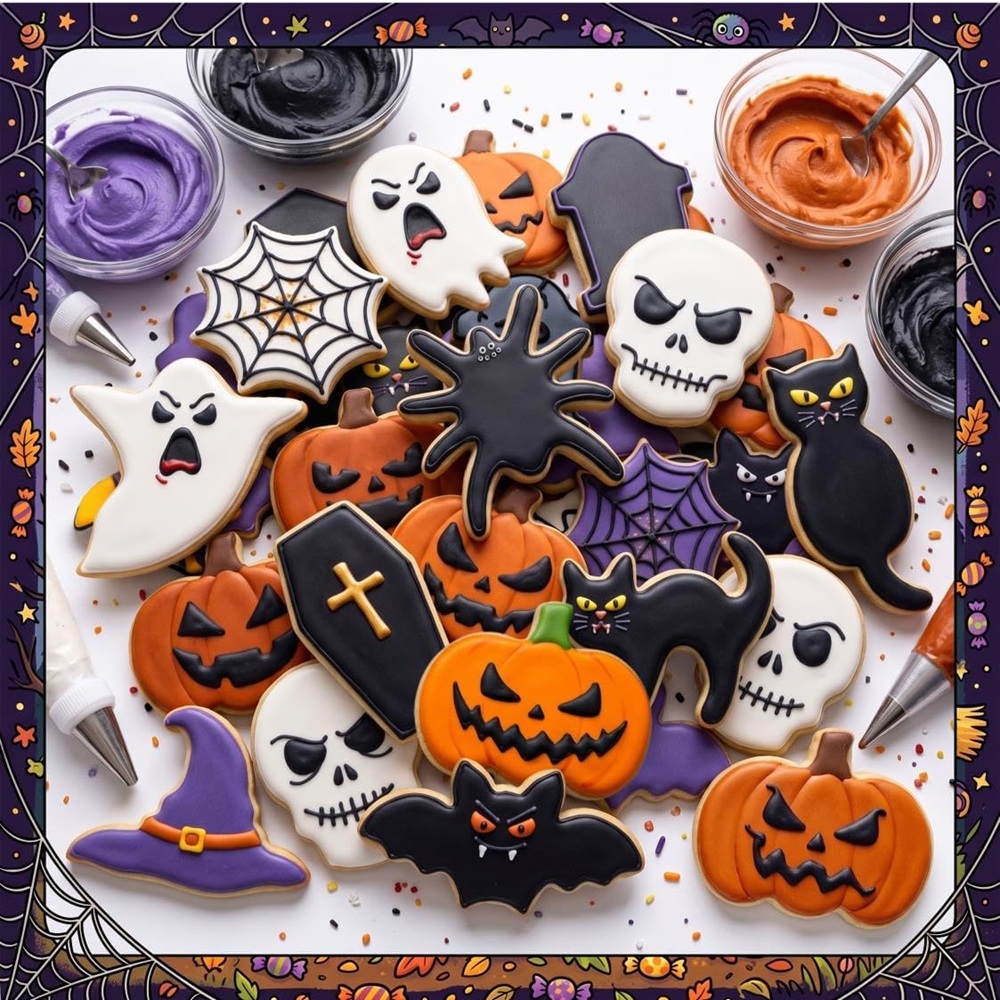 ハロウィン用クッキーカッターセット、ステンレス製の金属製クッ - Cookie Cutter Set のレビューと価格