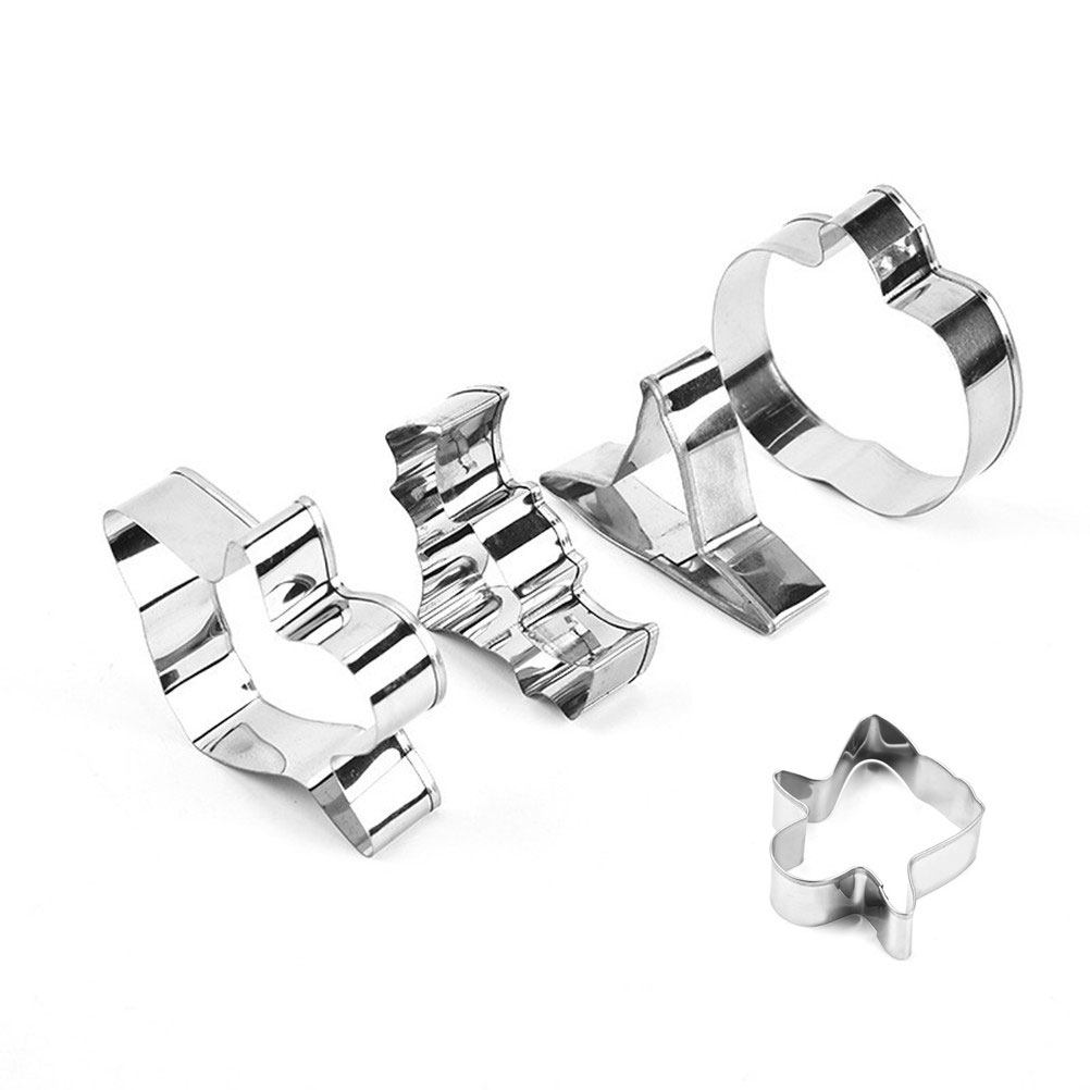 5個入りベーキングモールドクッキーカッターセット ミニメタル - Cookie Cutter Set のレビューと価格