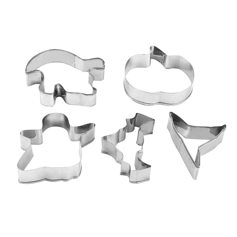 5個入りベーキングモールドクッキーカッターセット ミニメタル - Cookie Cutter Set のレビューと価格