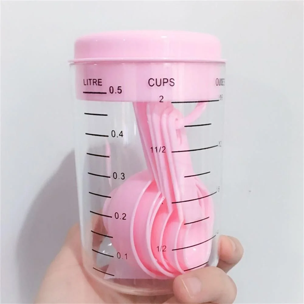 7 ピース/セットプラスチック計量カップとスプーン紅茶コーヒ - Kitchen Baking Utensil Set のレビューと価格