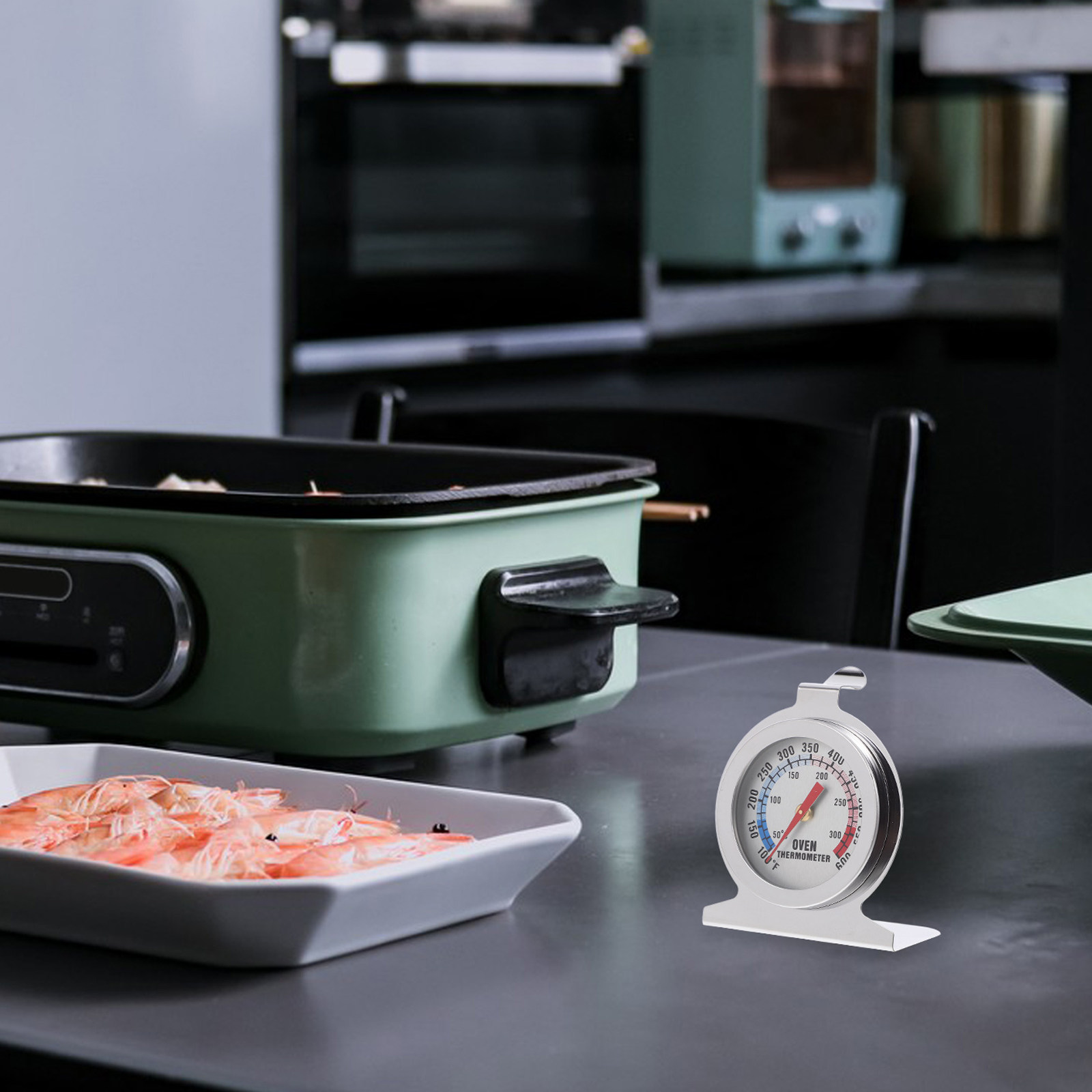 ステンレス製オーブン温度計 正確な温度計 インスタント読み取 - Kitchen Baking Tools のレビューと価格