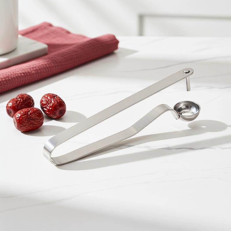 {YY30} 1個入りステンレス製ナツメ種抜き器、簡単ワンタ - Kitchen Baking Tools のレビューと価格