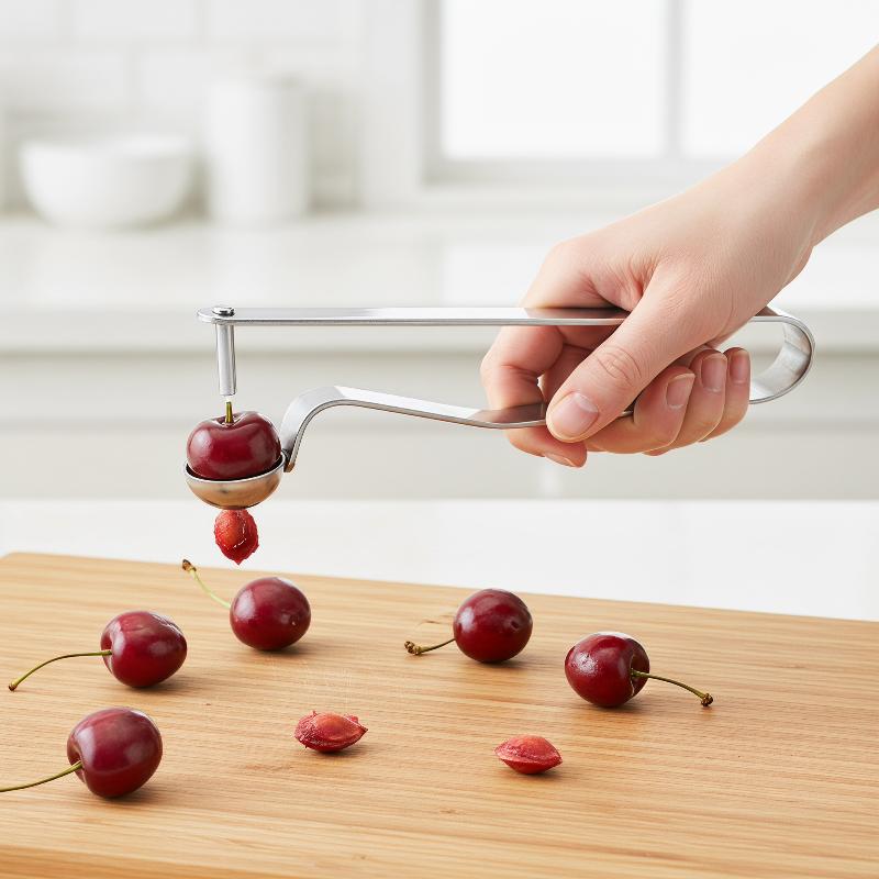 {YY30} 1個入りステンレス製ナツメ種抜き器、簡単ワンタ - Kitchen Baking Tools のレビューと価格