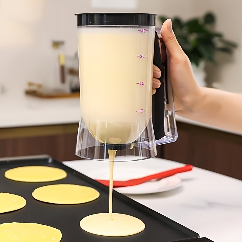 多目的手持ちプラスチック製生地ディスペンサー 計量カップ付き - Kitchen Baking Essentials のレビューと価格
