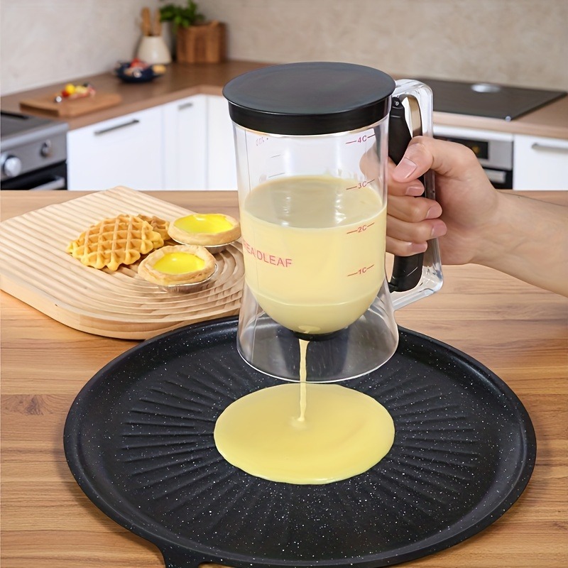 多目的手持ちプラスチック製生地ディスペンサー 計量カップ付き - Kitchen Baking Essentials のレビューと価格