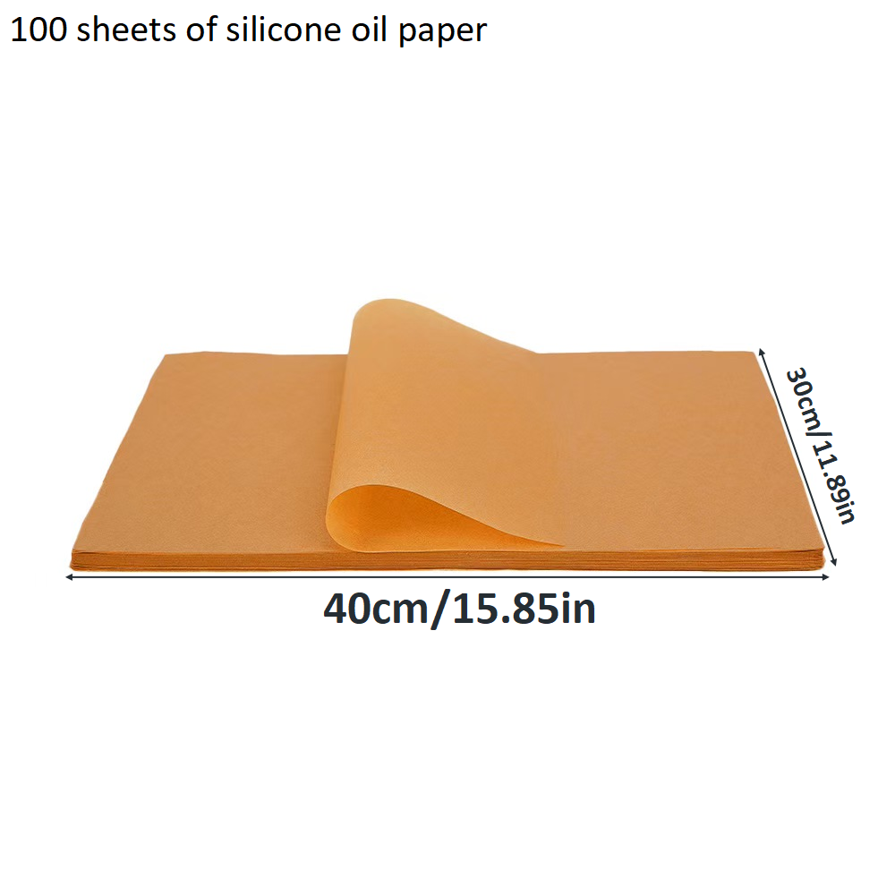 長方形シリコンオイルペーパー、耐油性バーベキュースチーマーペ - Kitchen Paper For Baking のレビューと価格