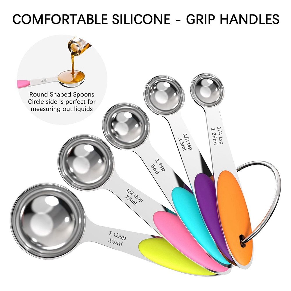 A25F-計量カップとスプーンセット、ステンレス鋼、調理やベ - Kitchen Baking Utensil Set のレビューと価格