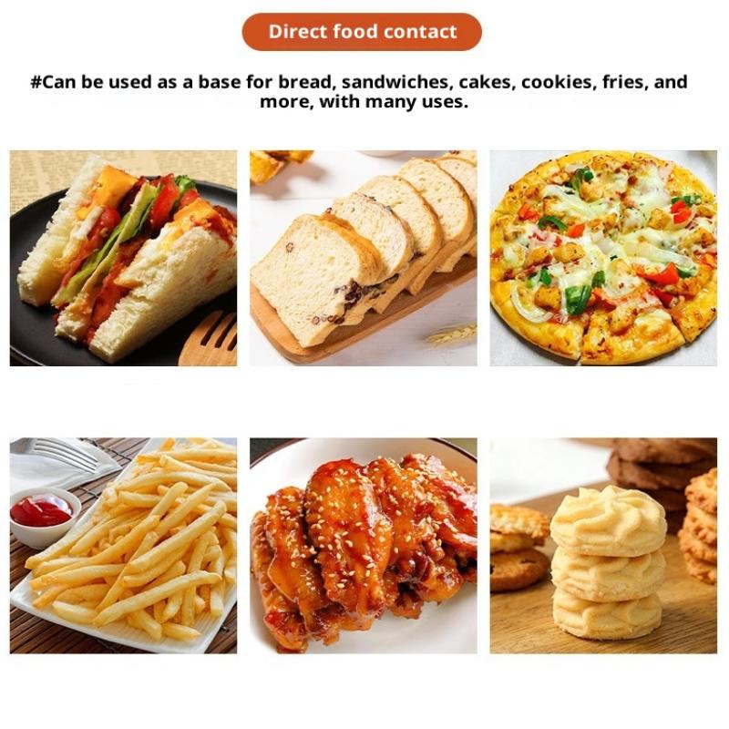 100 個耐油ベーキング食品包装紙ワックスペーパーバーガーフ - Kitchen Paper For Baking のレビューと価格