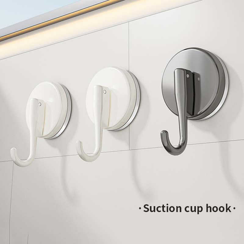 吸盤フックパンチフリー多機能吊り下げキー衣類フック浴室ローブ - Kitchen Zo のレビューと価格