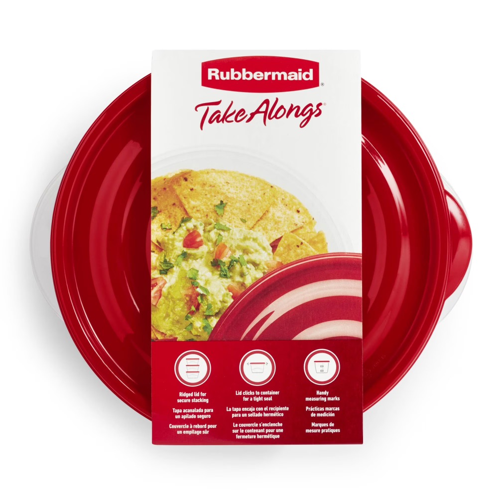 蓋付き大型丸型食品保存容器、3個セット、各容量6.2カップ、 - Kitchen Baking Storage Containers のレビューと価格