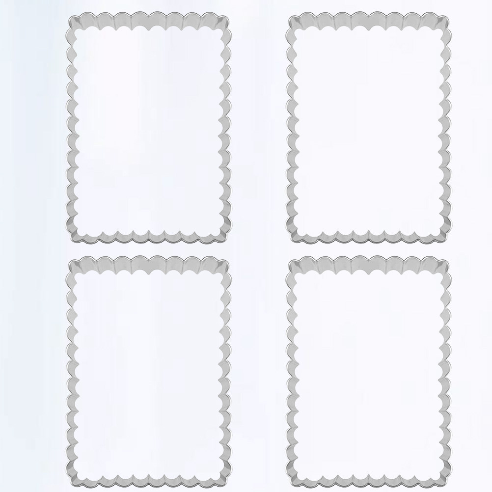 4個セット ステンレス製ベーキングモールドセット クッキー、 - Cookie Cutter Set のレビューと価格