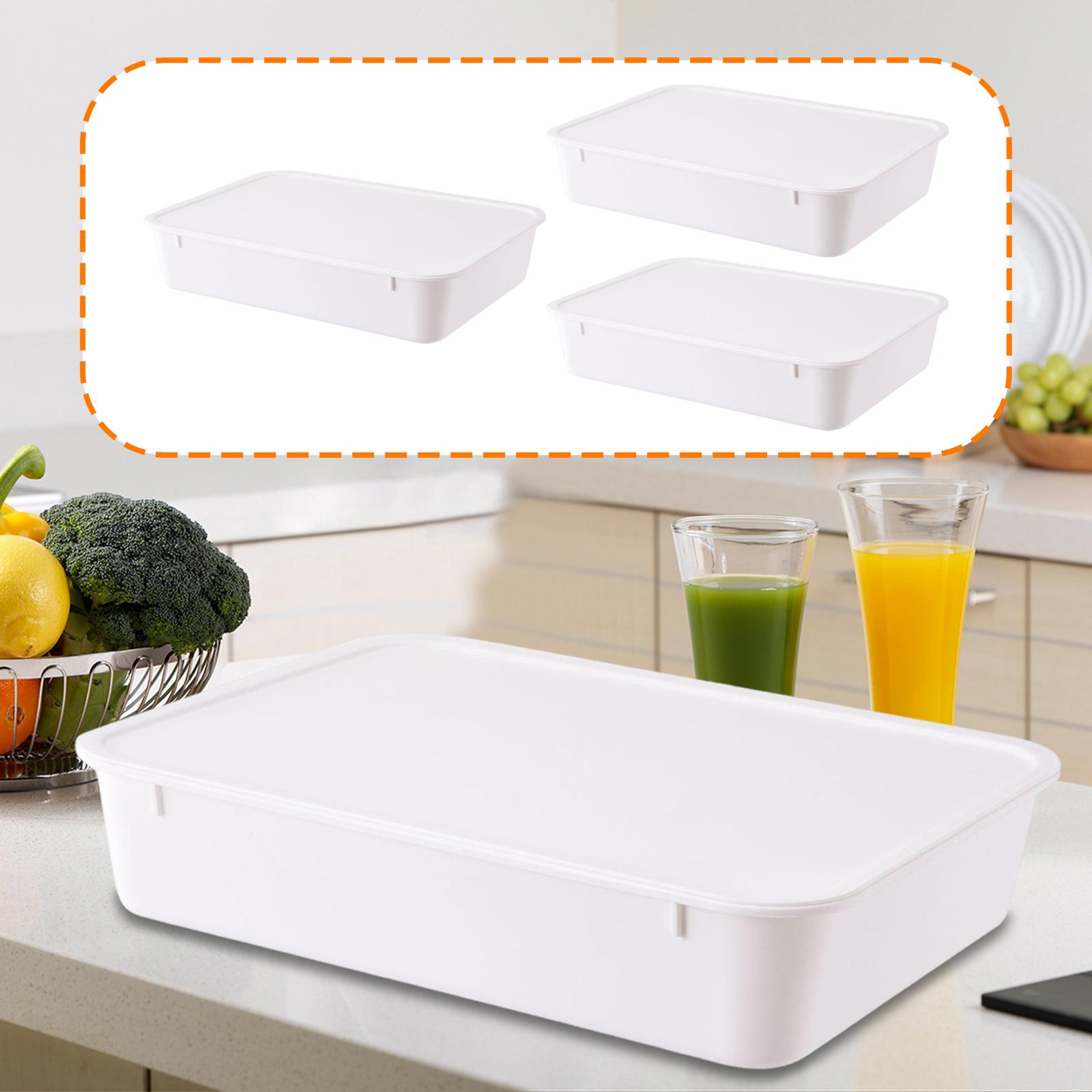 ピザ生地発酵ボックス、多機能、ベーキングアクセサリー、蓋付き - Kitchen Baking Storage Containers のレビューと価格