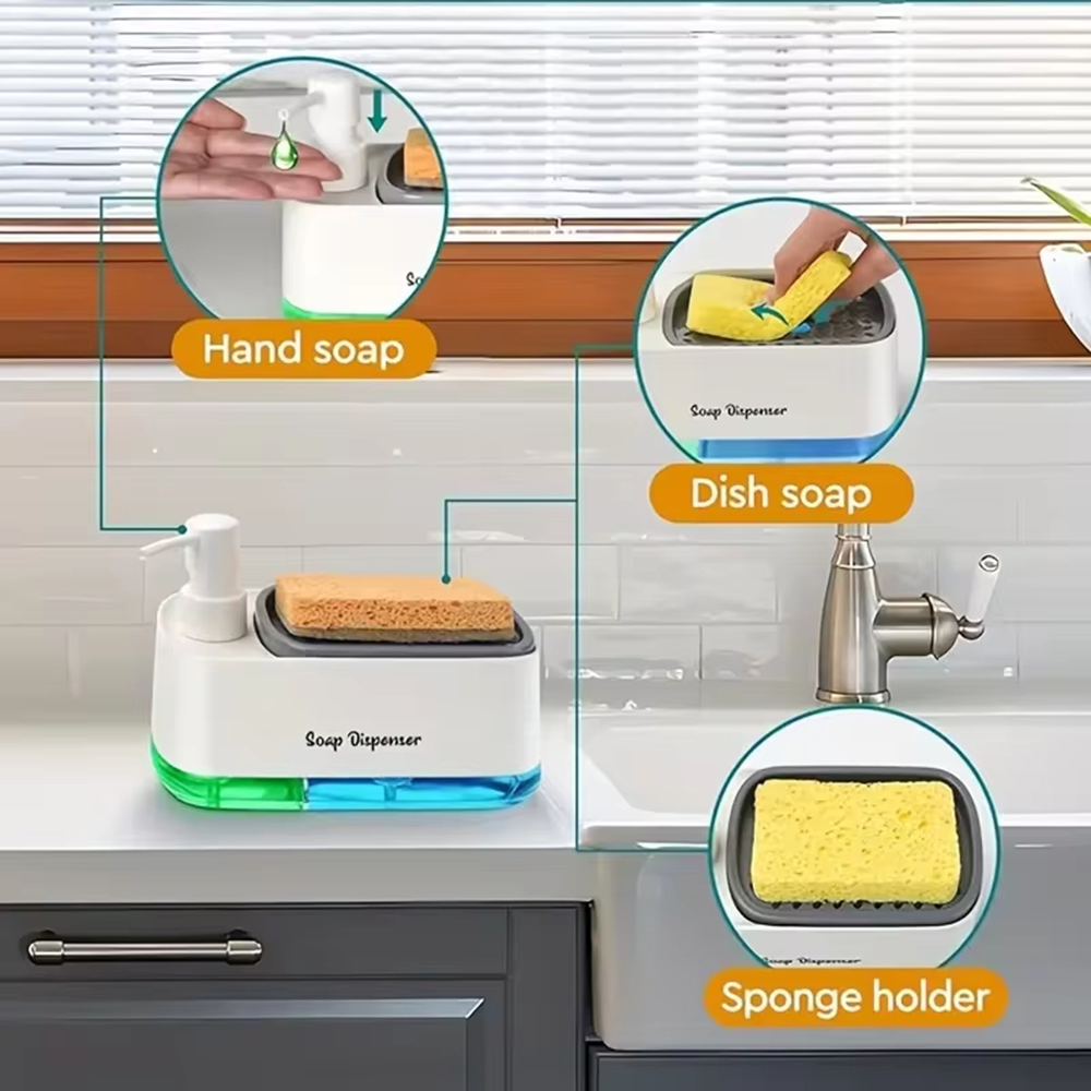 3-in-1 ハンド＆ディッシュソープディスペンサーセット（ - Kitchen Baking Utensil Set のレビューと価格