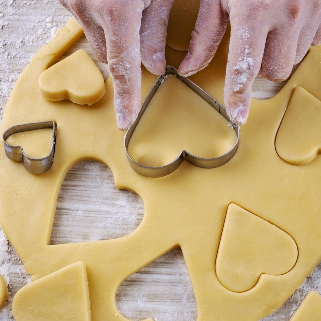 5個入りクッキーカッターセット、食品グレードのステンレススチ - Cookie Cutter Set のレビューと価格