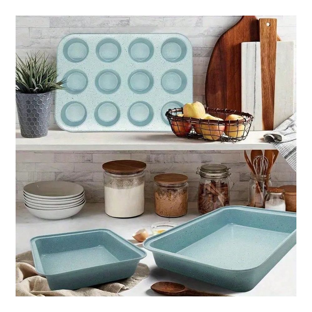 10点セットのベーキングウェアセット、ノンスティックキッチン - Kitchen Baking Pan のレビューと価格