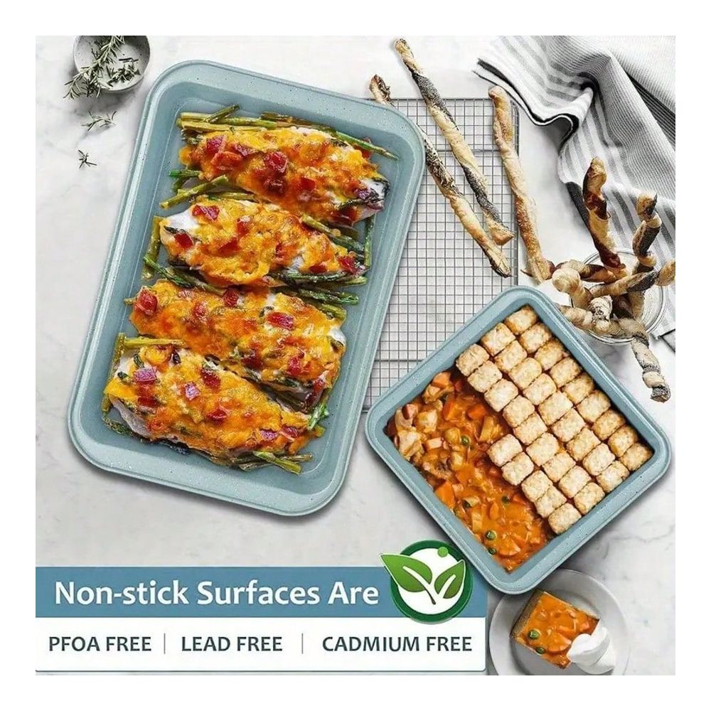 10点セットのベーキングウェアセット、ノンスティックキッチン - Kitchen Baking Pan のレビューと価格