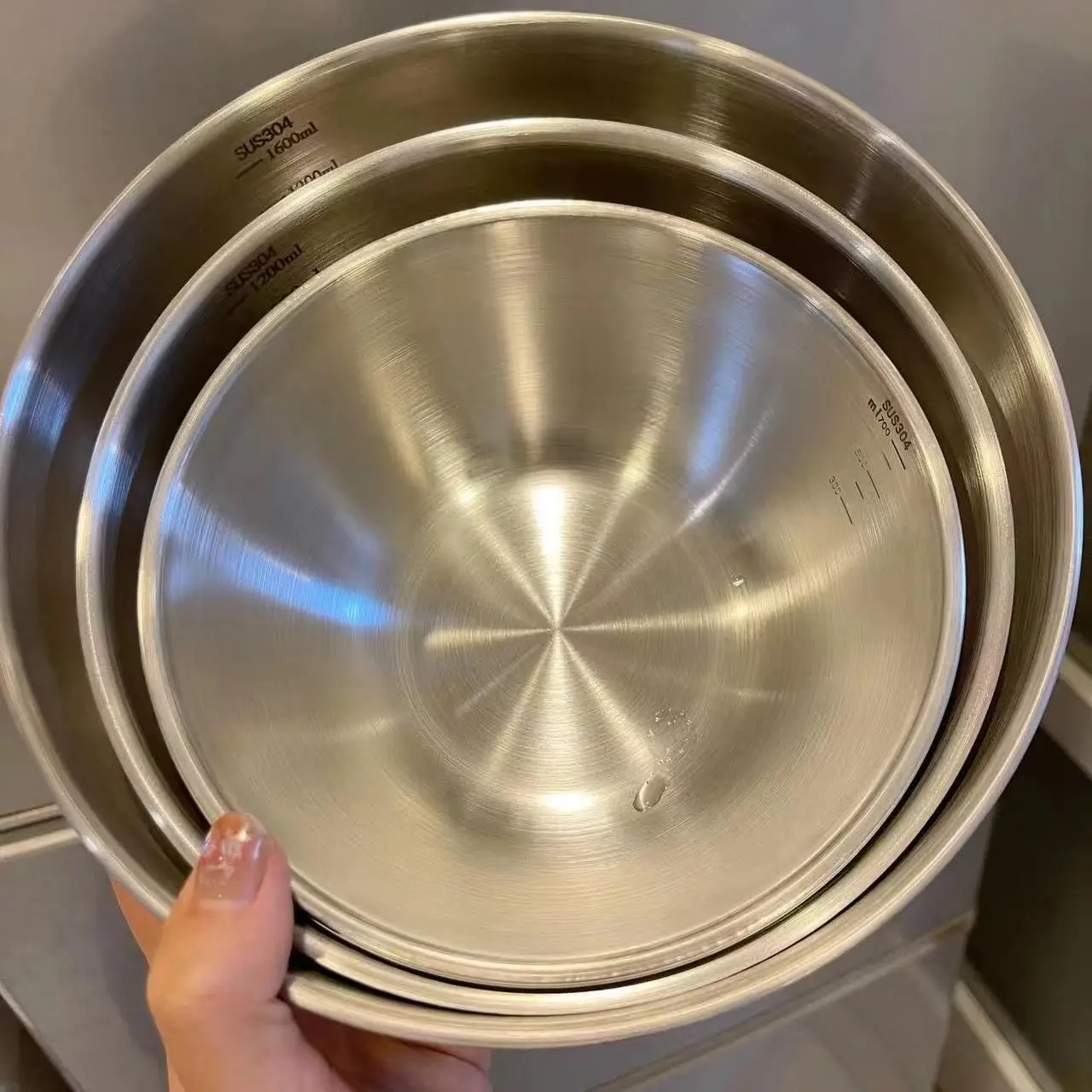 1～3個のステンレス製ボウルセット、計量機能付き、調理、ベー - Kitchen Baking Essentials のレビューと価格