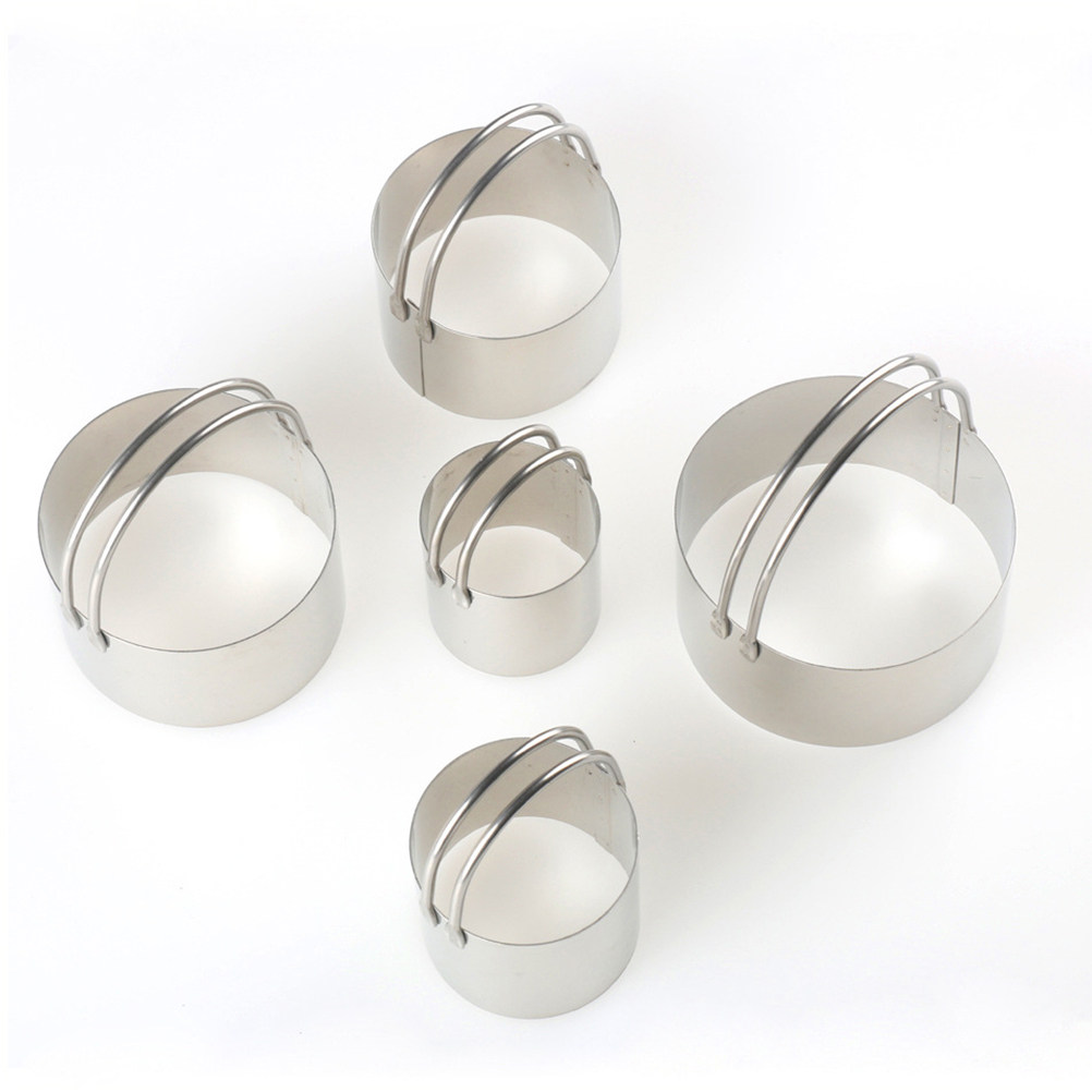 5個セット ステンレス製クッキーカッター 4cm 5cm 6 - Cookie Cutter Set のレビューと価格