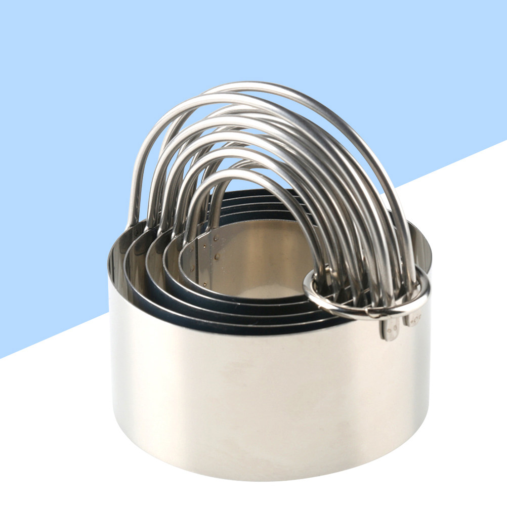 5個セット ステンレス製クッキーカッター 4cm 5cm 6 - Cookie Cutter Set のレビューと価格