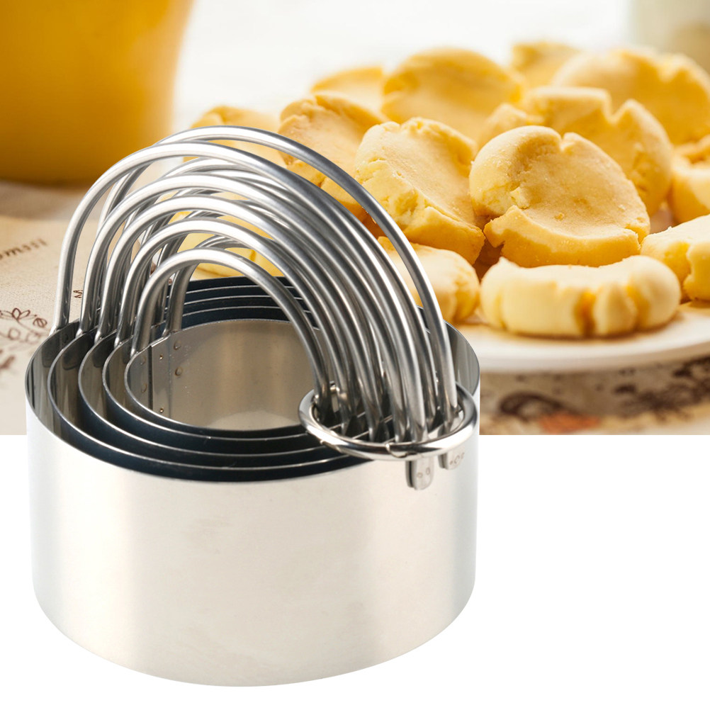 5個セット ステンレス製クッキーカッター 4cm 5cm 6 - Cookie Cutter Set のレビューと価格