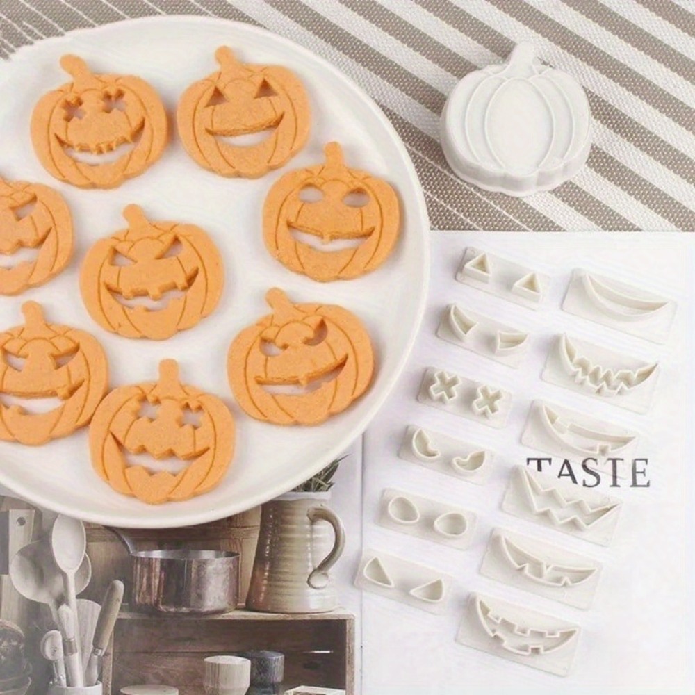 13個入りハロウィンゴーストパンプキンクッキーカッターセット - Cookie Cutter Set のレビューと価格