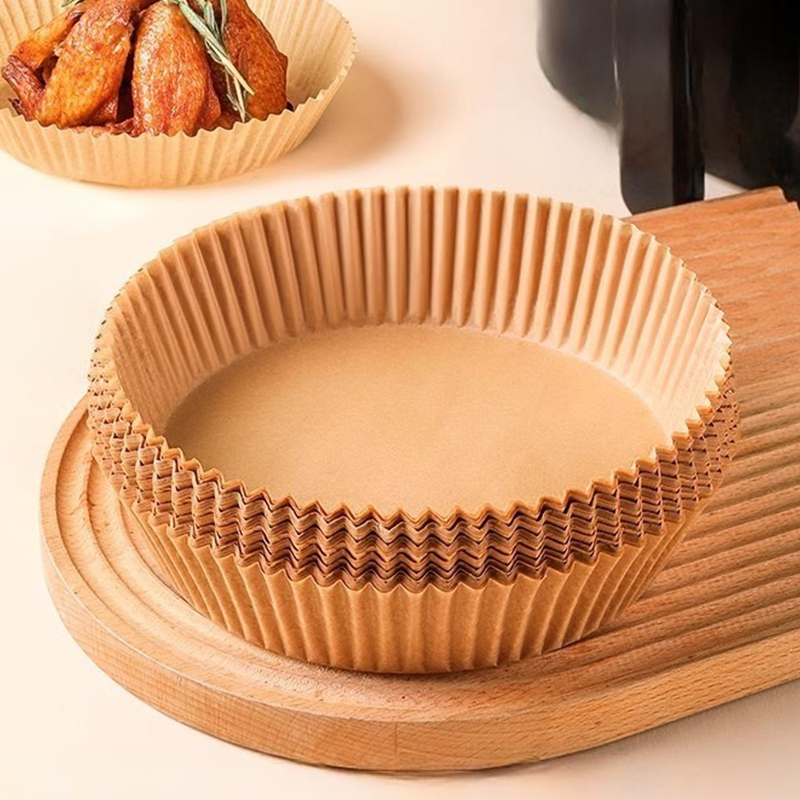 50/100枚入り エアフライヤー用紙皿 ランダムカラー オ - Kitchen Paper For Baking のレビューと価格