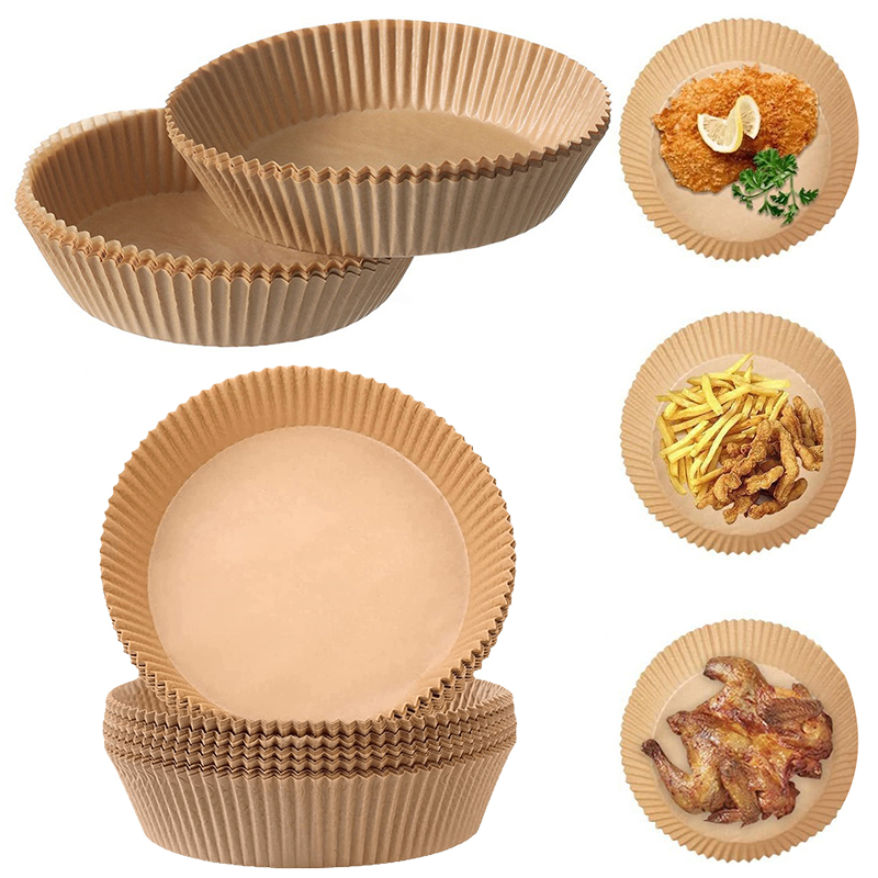 50/100枚入り エアフライヤー用紙皿 ランダムカラー オ - Kitchen Paper For Baking のレビューと価格