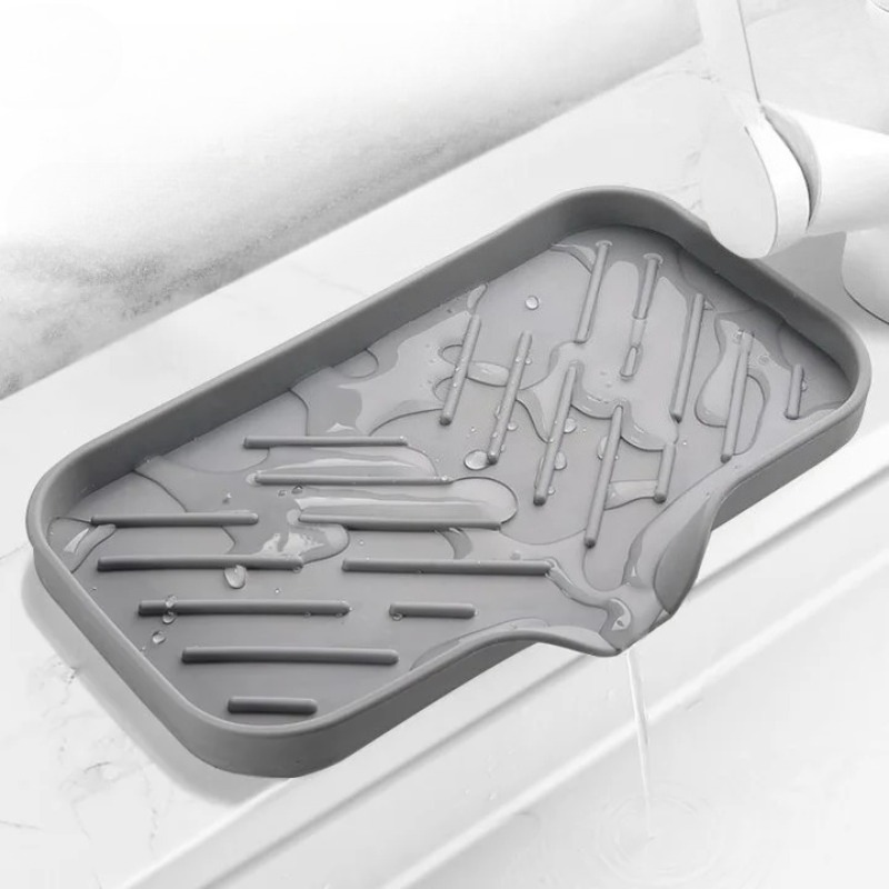 自動排水式石鹸置き シリコン製 キッチンシンク用石鹸皿 スポ - Kitchen Zo のレビューと価格