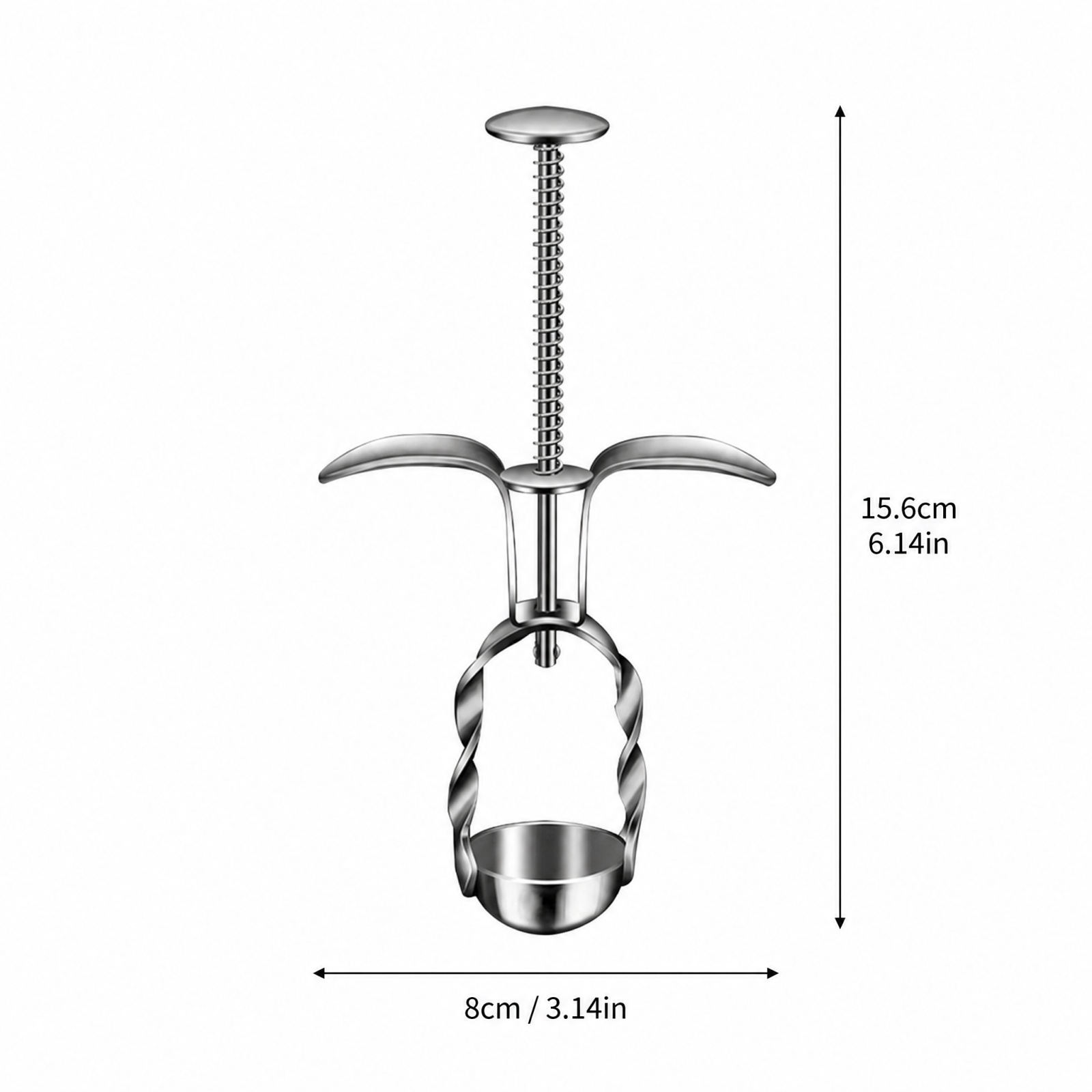 ステンレス製の赤いナツメ種抜きツール、ベーキング、料理、スナ - Kitchen Baking Tools のレビューと価格