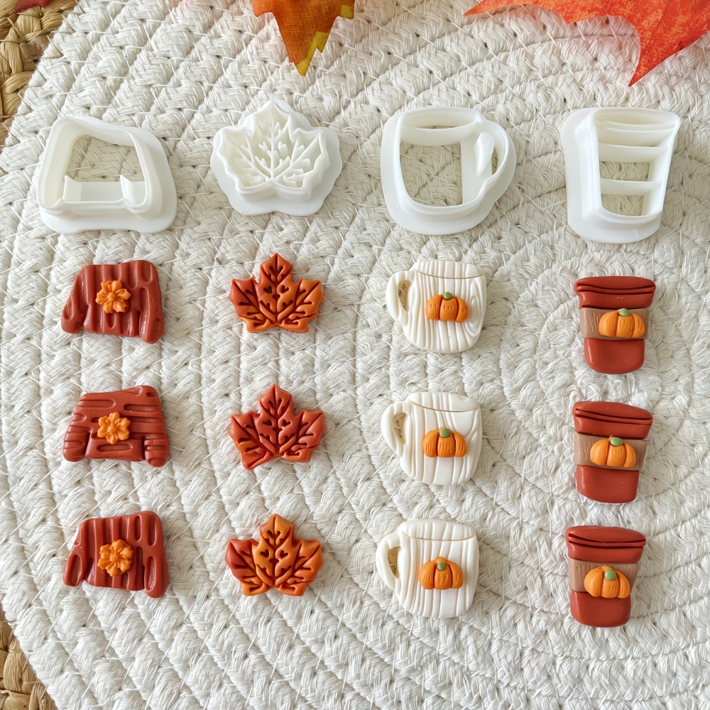 7個入り秋の三目並べクッキーカッターセット、セーター柄カップ - Cookie Cutter Set のレビューと価格