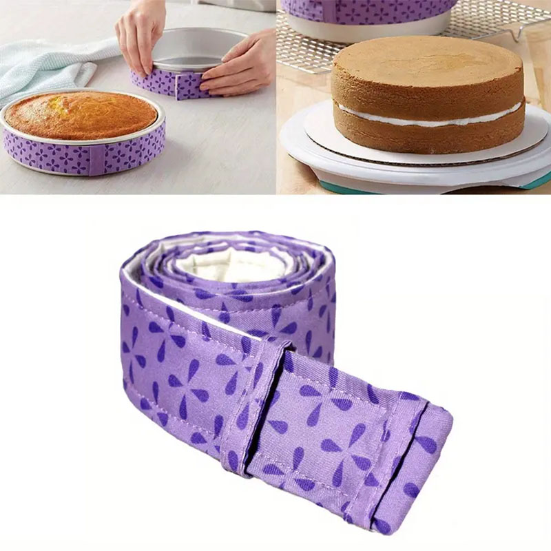 ケーキパン用プロフェッショナルベイクストリップ水分保持プロテ - Kitchen Baking Essentials のレビューと価格